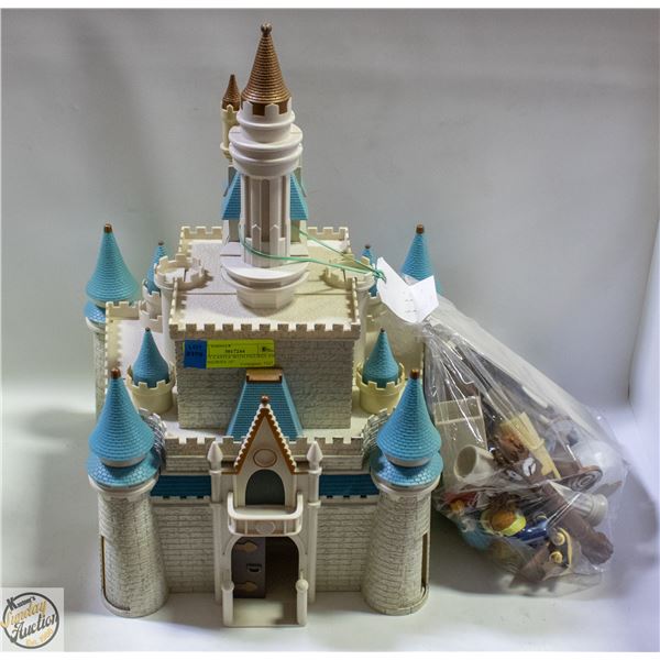 DISNEY CASTLE WITH FIGURES AND ACCESSORIES 24"