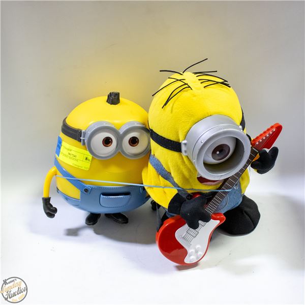 2 ELECTRONIC MINIONS