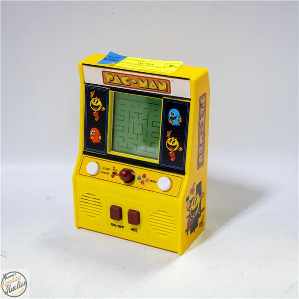 PACMAN HANDHELD GAMER CONSOLE (TESTED)