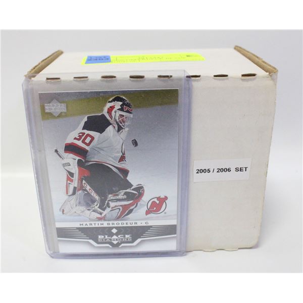 2005/2006 UPPERDECK BLACK DIAMOND SET