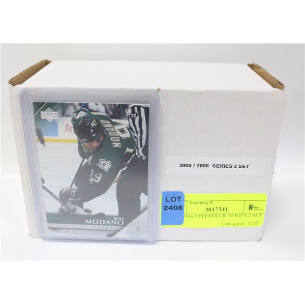 2005/2006 UPPERDECK SERIES 2 SET