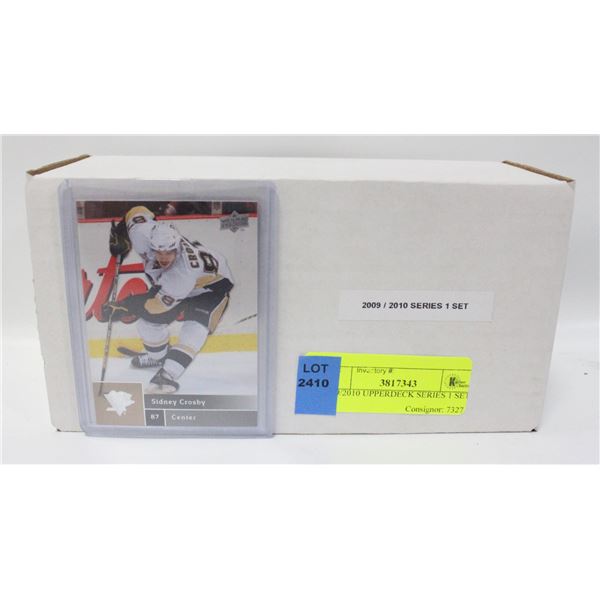 2009/2010 UPPERDECK SERIES 1 SET