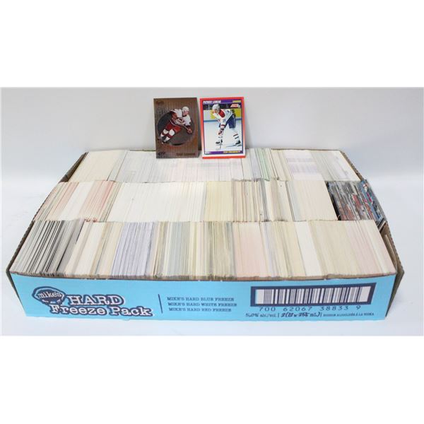 FLAT OF ASSORTED SPORTS CARDS FROM VARIOUS YEARS