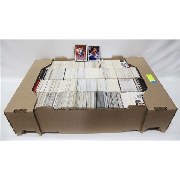 FLAT OF ASSORTED SPORTS CARDS FROM VARIOUS YEARS