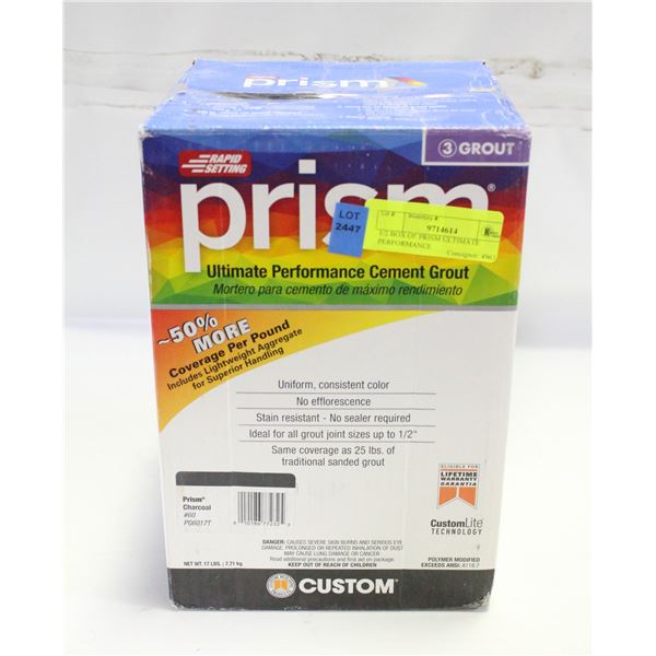1/2 BOX OF PRISM ULTIMATE PERFORMANCE