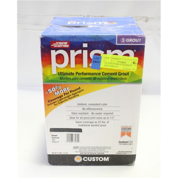 1/2 BOX OF PRISM ULTIMATE PERFORMANCE