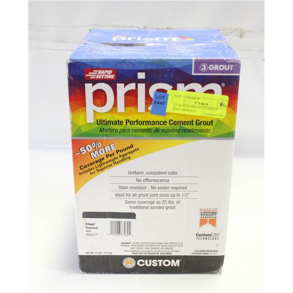 FULL BOX OF PRISM ULTIMATE PERFORANCE