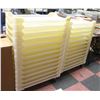 Image 1 : COOLING RACK TRAYS 2 SETS WITH WHEELS
