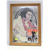 Image 1 : VTG. 31” X 24” ELVIS ON MIRROR & TRIB. MAG.