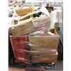 Image 1 : PALLET OF WAX STORAGE BINS AND INGREDIENTS