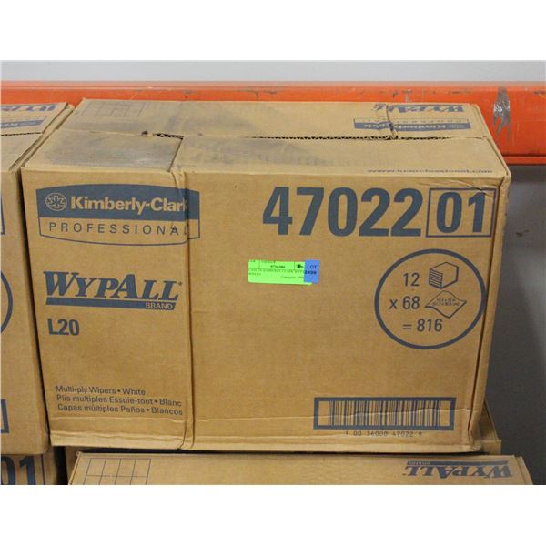 CASE OF KIMBERLY-CLARK WYPALLS