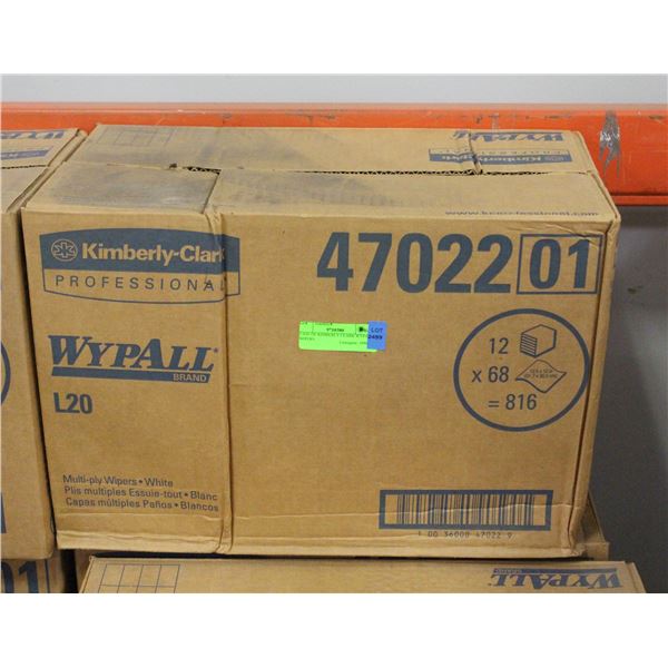 CASE OF KIMBERLY-CLARK WYPALLS