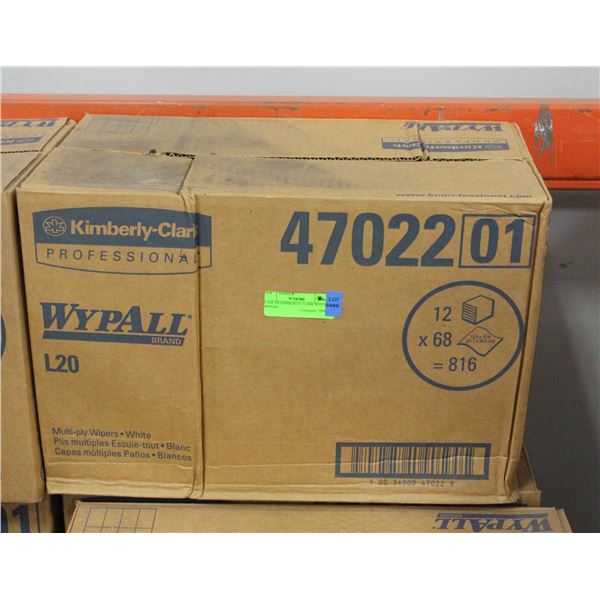 CASE OF KIMBERLY-CLARK WYPALLS