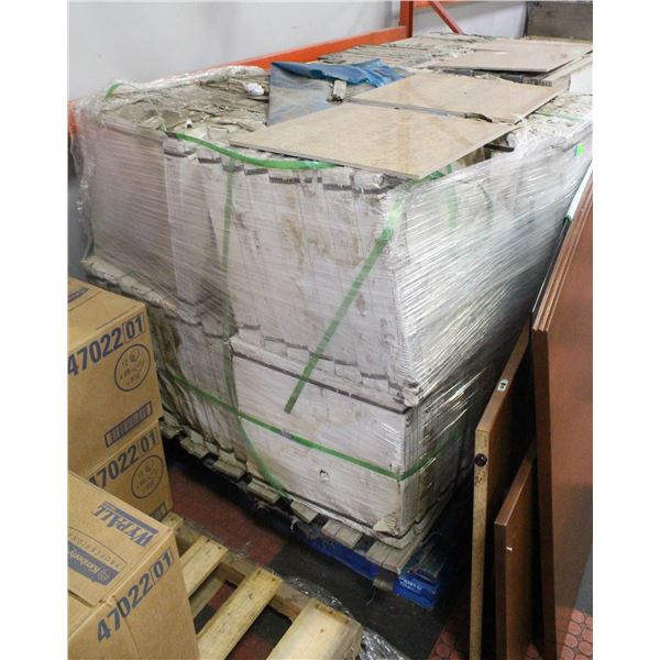 PALLET OF 18" X 18" CERAMIC TILE