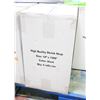 Image 1 : CASE WITH 4 BLACK ROLLS OF SHRINK WRAP