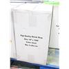 Image 1 : CASE WITH 4 BLACK ROLLS OF SHRINK WRAP
