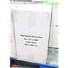 Image 1 : CASE WITH 4 BLACK ROLLS OF SHRINK WRAP