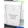 Image 1 : CASE WITH 4 BLACK ROLLS OF SHRINK WRAP