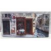 Image 1 : CANVAS PRINT "TRATTORIA ON THE WATER" 36" X 18"