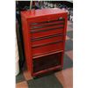 Image 1 : ROLLING RED METAL TOOL CHEST