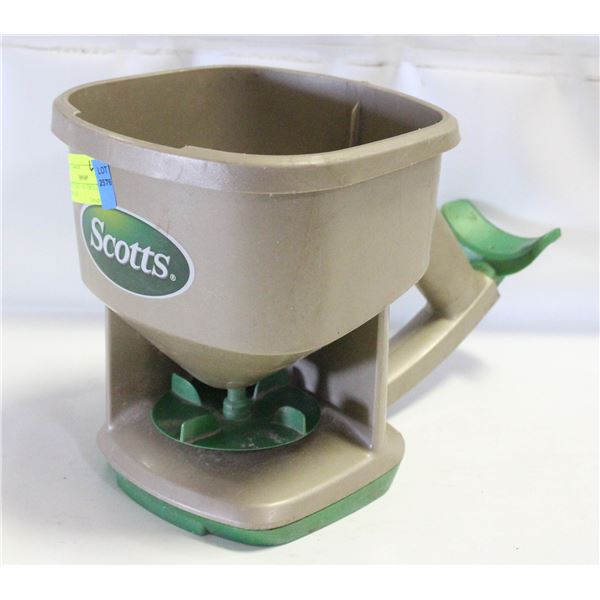 SCOTT'S SEED AND FERTILIZER SPREADER - 5