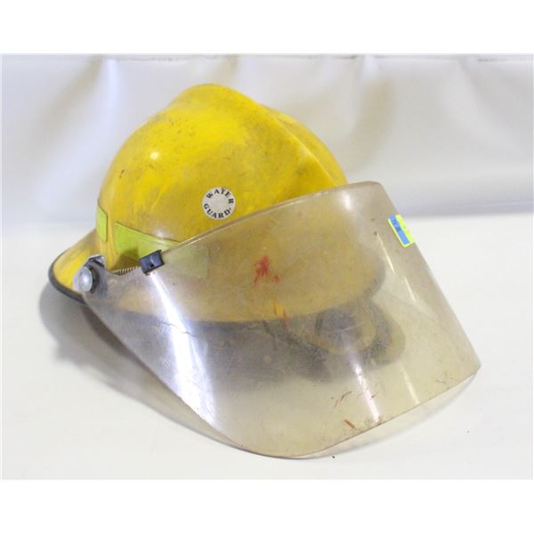 FIRE FIGHTERS HELMET WITH VISOR FOR DECOR