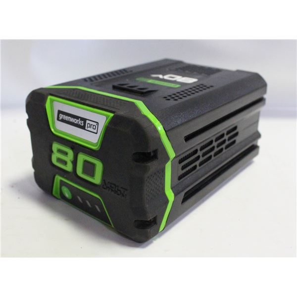 GREENWORKS 80V BATTERY