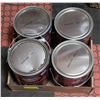 Image 1 : LOT OF 4 GLIDDEN PREMIUM SEGGSHELL WHITE BASE