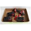 Image 1 : MILWAUKEE DRILL/3 BATTERIES AND 2 KNIVES