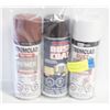 Image 1 : 3PK RUST SPRAY PAINT