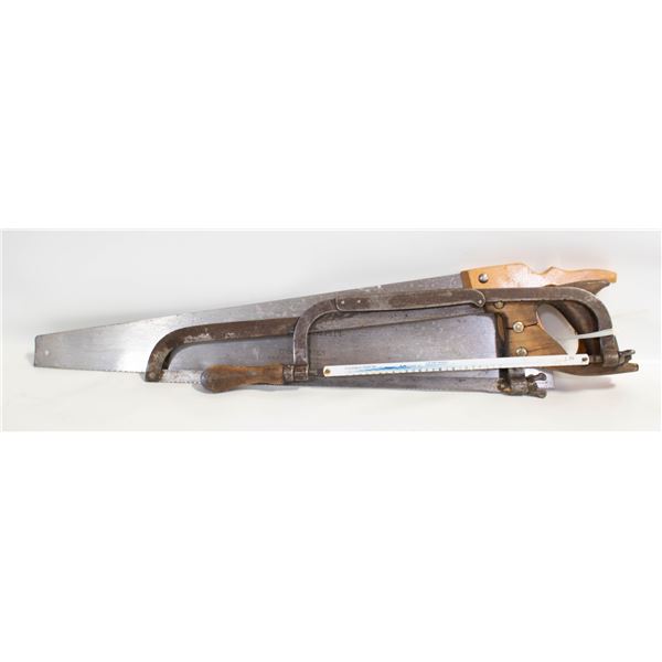 LOT OF VARIOUS SAWS