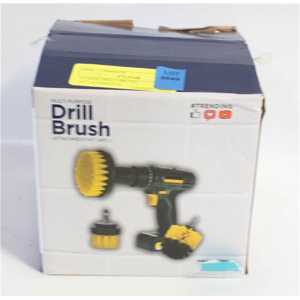 4 PACK DRILL BRUSH ATTACHMENTS