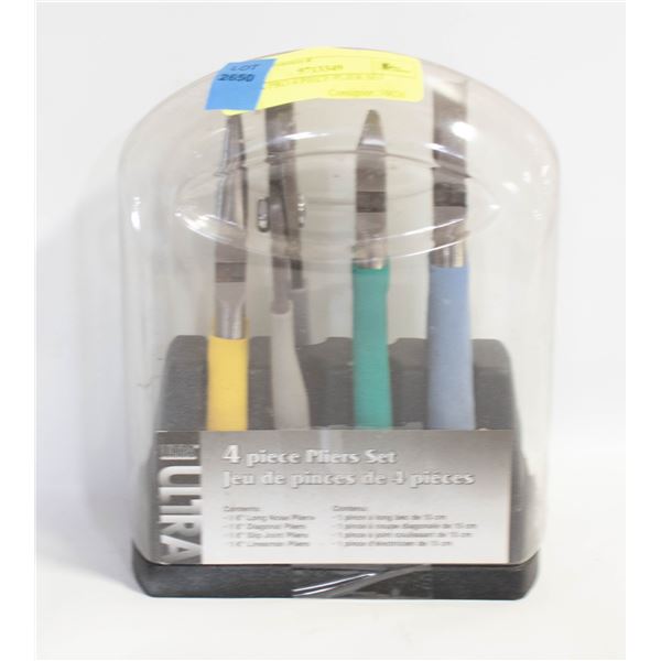 ULTRA PRO 4 PIECE PLIER SET