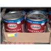 Image 1 : LOT OF 4 GLIDDEN SATIN WHITE BASE PREMIUM INTERIOR