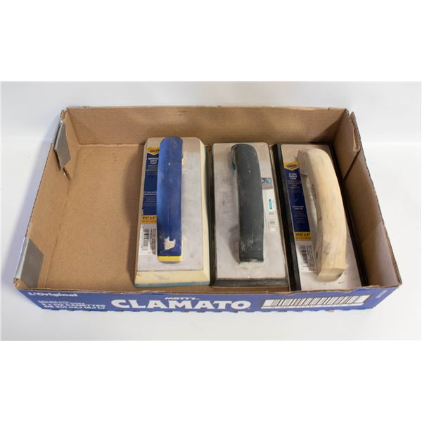3 GROUT FLOAT TOOLS