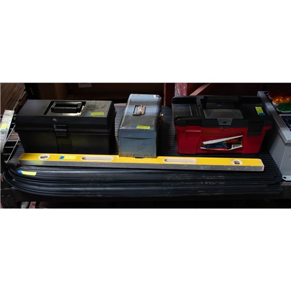 LOT OF 3 2' X 44" WIDE RIB ANTI FATIQUE MATS