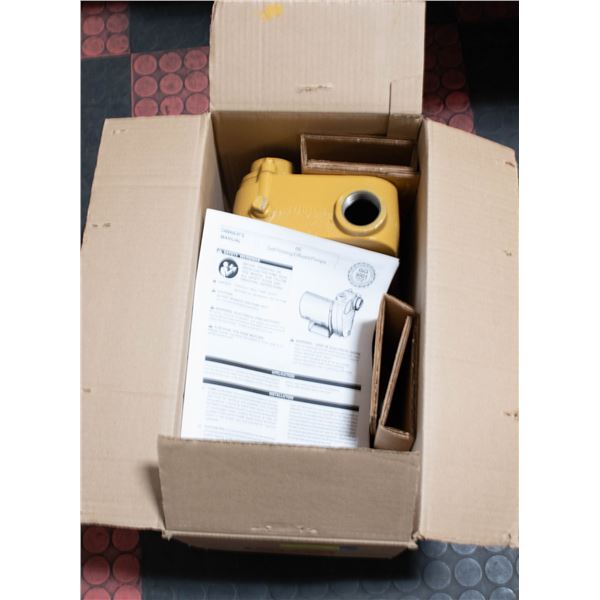 SELF PRIMING EFFLUENT PUMP- MONARCH INDUSTRIES