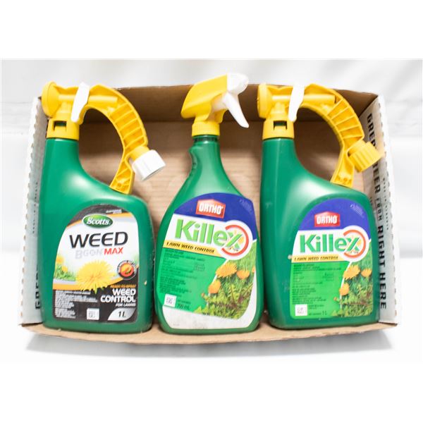 3PK KILLEX/WEEDBGON 709ML EA