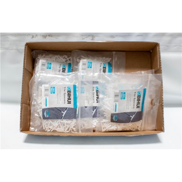 NEW SEALED 1750 - 3MM TILE SPACERS