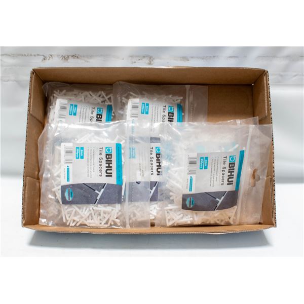 NEW SEALED 1750 - 3MM TILE SPACERS