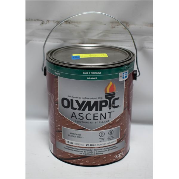 OLYMPIC ASCENT TIMETABLE BASE STAIN+SEALER 3.37L