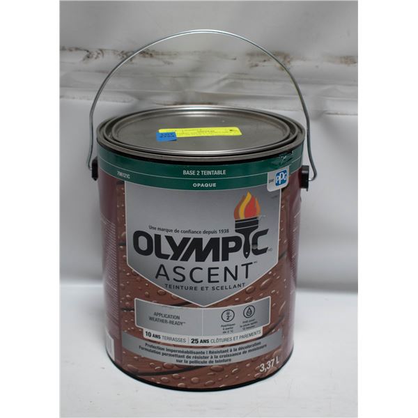 OLYMPIC ASCENT TIMETABLE BASE STAIN+SEALER 3.37L