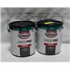 Image 1 : LOT OF TWO 3.66L SPEED PRO SEMI GLOSS WHITE