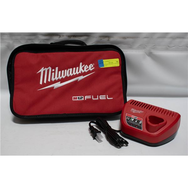 MILWAUKEE M12 FUEL CASE WITH CHARGER