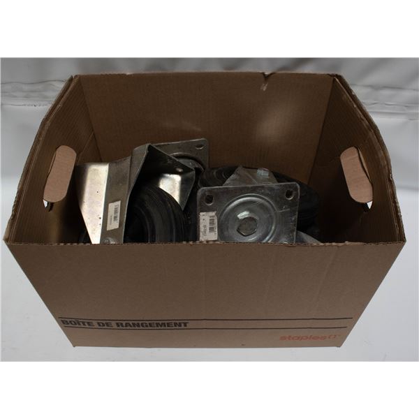 4 RJ CARR ITALY HEAVY DUTY LARGE CASTORS