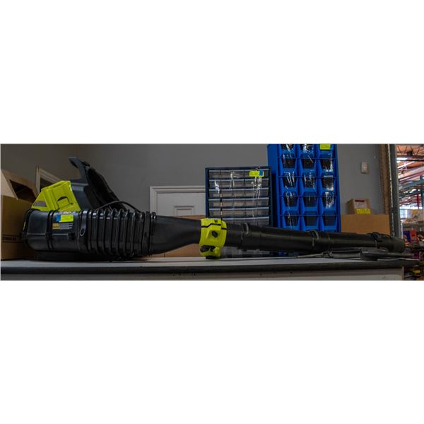 RYOBI 40V BLOWER NEEDS 2 BATTERIES