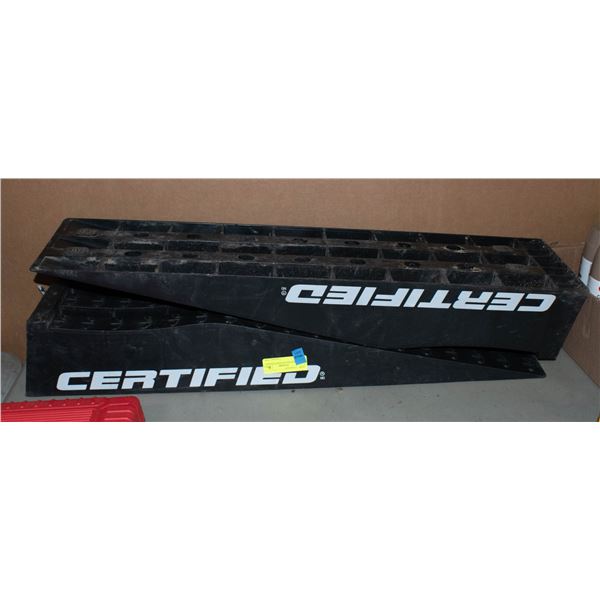 CERTIFIED SEDAN MAINTENANCE RAMPS