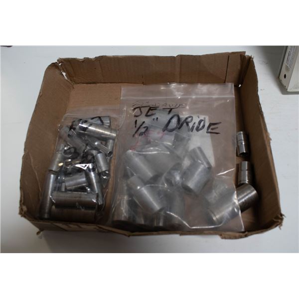 JET 1/2" AND 3/8" DRIVE SOCKETS