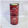 Image 1 : LOT OF 2 GLIDDEN 900 ML FLAT MEDIUM BASE INTERIOR