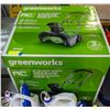 Image 1 : BRAND NEW GREENWORKS SNOW BLOWER